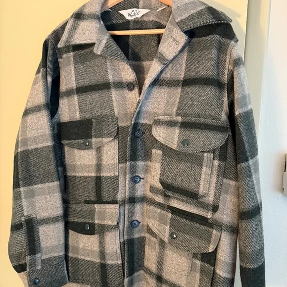 Vintage Woolrich Plaid Jacket - Picture 1 of 5